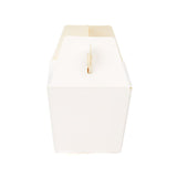 White Mini Take Out Box 60x51x54 mm 