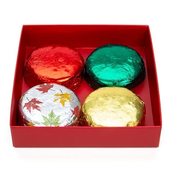 Doosje Kraft Rood 105x25x108mm - 25 st