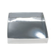 Paper Box Bottom Shimmer Silver 130x25x133mm 