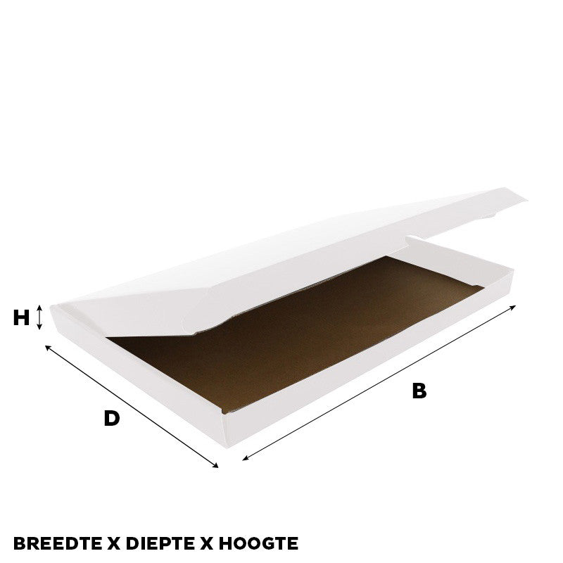 Shipping cartons 415x305x85mm White 