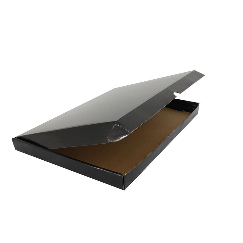 Verzenddozen 380x250x29 mm Zwart - 100 st