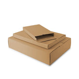 Verzenddoosjes 160x250x29mm Bruin - 100 st