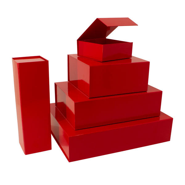 Magnet boxes 350x250x100mm Red 