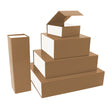 Magnet boxes 350x250x100mm Brown/white 