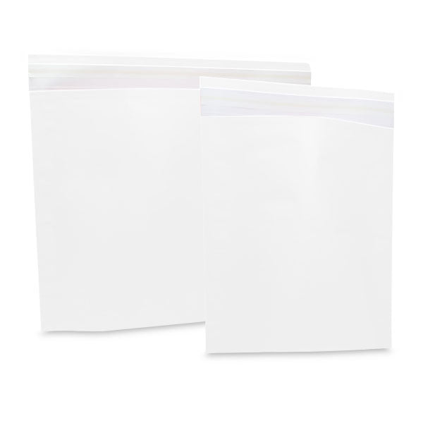 Paper Mailing Bags 30x36+8cm White 