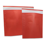 Papieren Verzendzakken 300x360x80mm Intens Rood - 250 st