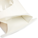 Blokbodemzakken Wit met Sluiting en Venster 15,2x7x26,7cm - 100 stuks