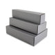 Wine bottle boxes 16x8x36cm Silver 