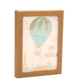 Kraft doosje met venster 125x22x168mm - 25 st