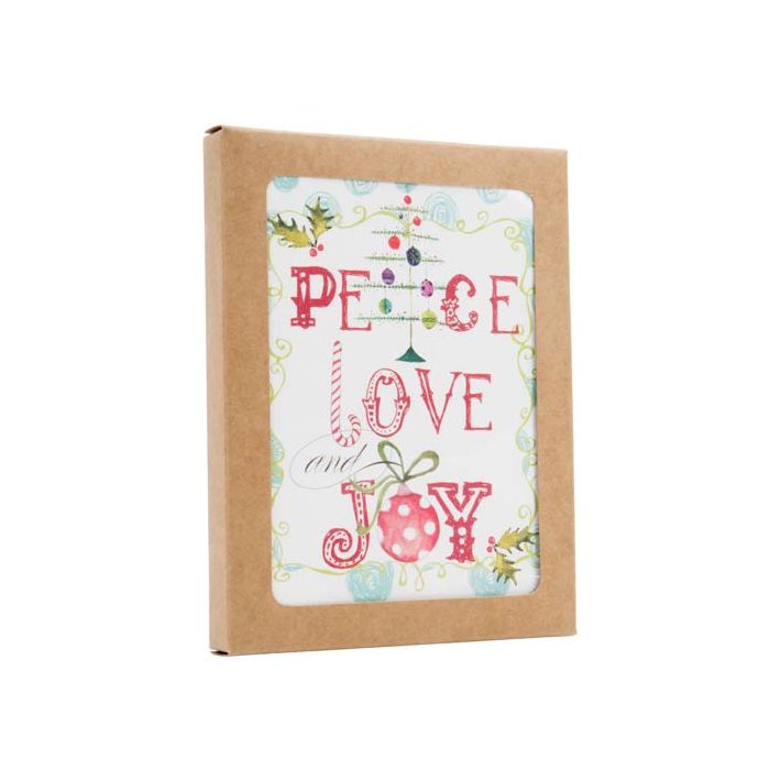 Kraft doosje met Venster 115x15x150mm - 25 st