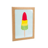 Kraft doosje met Venster 137x13x187mm - 25 st