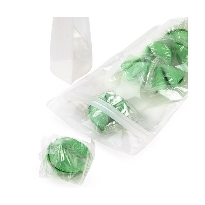 Eco Stazakken Rijstpapier Transparant/Wit 149x89x232mm - 100 st