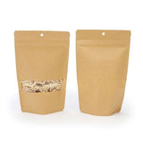 Stazakken Kraft 130x80x205mm | 113 gram met ophanggat - 100 stuks