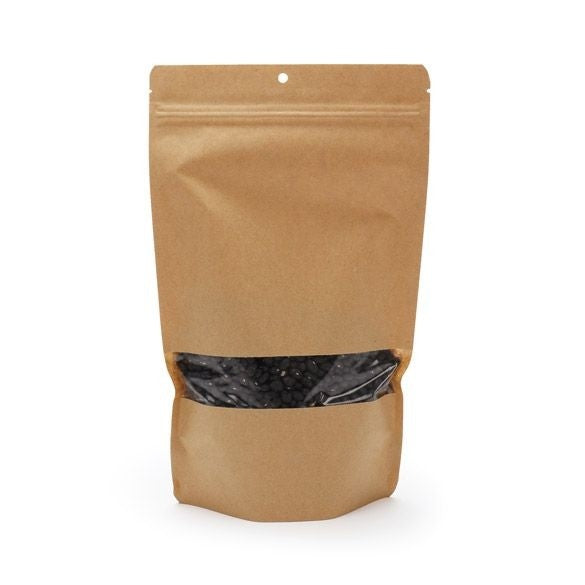 Stazakken Kraft 170x90x285mm | 340 gram met rond ophanggat - 100 stuks