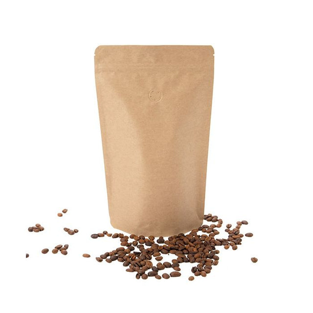 Stand Up Pouches Kraft 171x89x286mm | 340 grams | w/Valve 