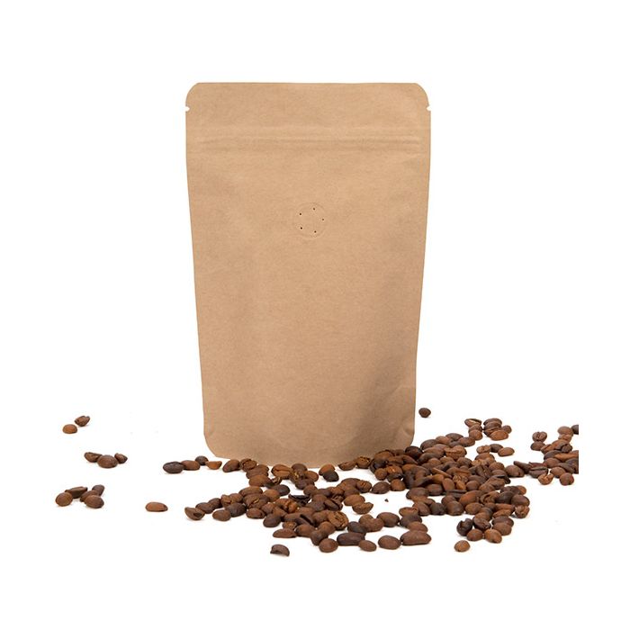 Stand Up Pouches Kraft 149x89x232mm | 225 grams | w/Valve 