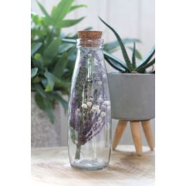 Glazen Melk Fles 500ml 70x210mm - 12 st