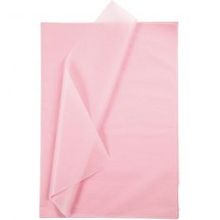 Tissue papier Licht Roze 50x70cm, 14 gr - 25 vel