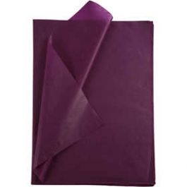 Tissuepapier Bordeaux 50x70cm, 14 gr - 25 vel