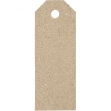 Manilla Labels Naturel 30x80mm - 20 st
