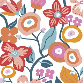 Tafelservetten Mexicaanse bloemen, 330x330mm - 20 st