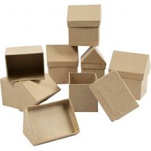 Doos in de vorm van een Huis, 60x85x105mm - 20 st