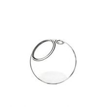 Glazen Ball met platte bodem en opening Ø80 mm - 6 stuks
