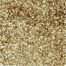 Bio Glitter, goud, d: 0,4 mm, 10 gr - 1 Doosje
