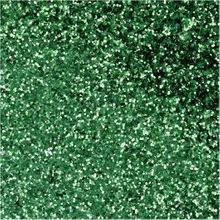 Bio Glitter, groen, d: 0,4 mm, 10 gr - 1 Doosje