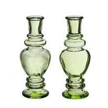 Vaas Venetië Groen H: 155 x Ø57 mm - 12 stuks