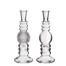 Kaarshouder Florance Transparant H: 280 x Ø90 mm - 6 stuks