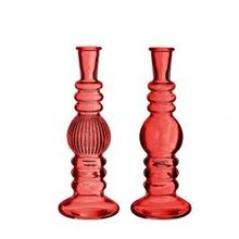 Kaarshouder Florance Rood H: 230 x Ø85 mm - 6 stuks
