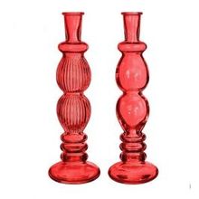 Kaarshouder Florance Rood H: 280 x Ø90 mm - 6 stuks