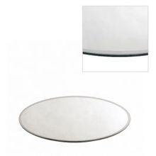 Spiegelplaat Ronde Ø 25cm afgeschuinde rand - 1 st
