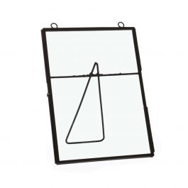 Frame voor droogbloemen etc. zwart 18cm hoog - 4 st