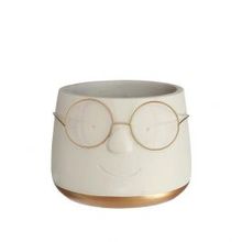 Pot met Brill goud Ø120 h: 90 mm - 6 stuks