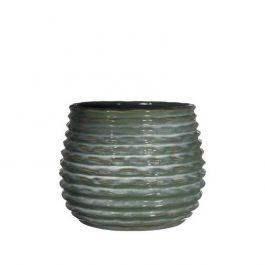 Pot Donker Groen Rise Ø100 x h: 135 mm - 6 stuks