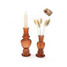 Kaars houders Amber - 2 houders