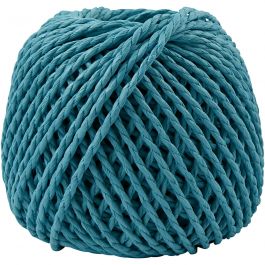 Papiergaren Turquoise 2.5 - 3 mm dik - 150 gram