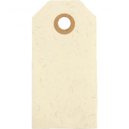Manilla Labels Naturel 40x80mm - 20 st