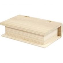 Boek doos, afm 14x9x4 cm - 1 st