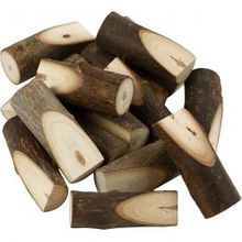 Decoratieve boomstam, H: 8 cm, d 2,5-3,5 cm - 15 st