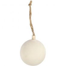Houten Kerst Ornament, 5,5 cm, populierenhout - 1 st