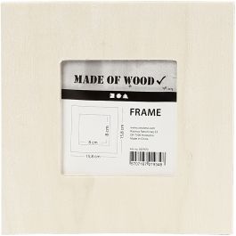Frame, 15,8x15,8 cm, 8x8 cm - 1 st
