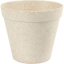 Bloempot van bamboe vezels, 110x100mm - 1 st
