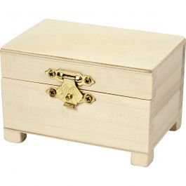 Kist, afm 6x9x6 cm, Keizerin boom - 3 st