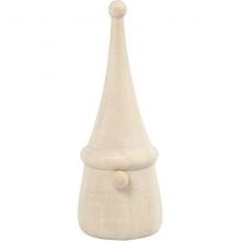 Kabouter, H: 8 cm, d: 3 cm - 1 st