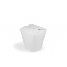 Wok to Go beker karton 94x97 mm 26oz 750ml wit - 500 stuks