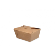 Oosterse Maaltijdbox 90x63x113 mm 750ml kraft - 450 stuks