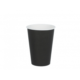 Koffiebeker karton 180cc 7.5oz Ø70 mm zwart FSC® gecertificeerd - 2.500 stuks